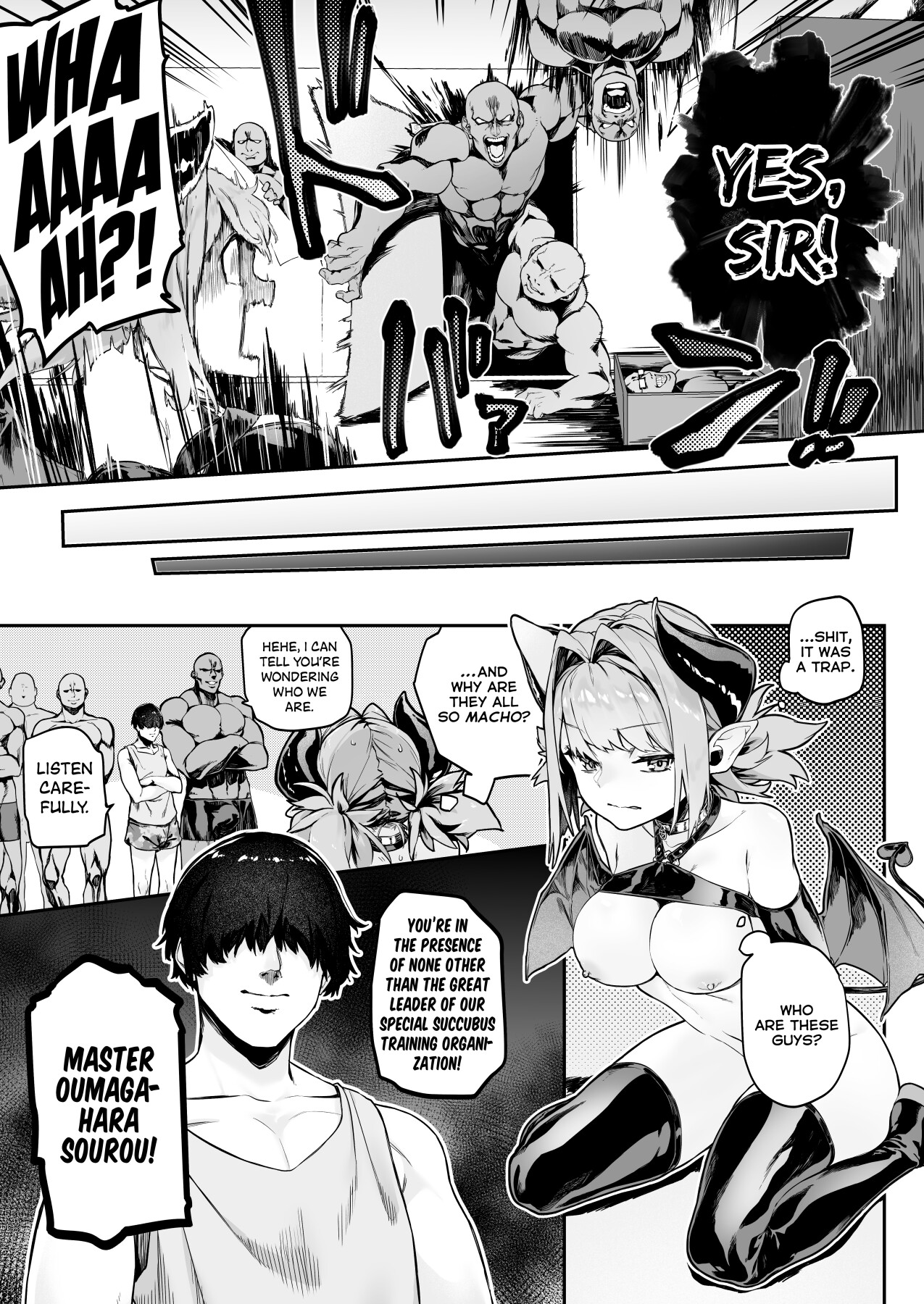 Hentai Manga Comic-Charming plan! - the succubus brat won't lose to a dick!(?)--Read-4